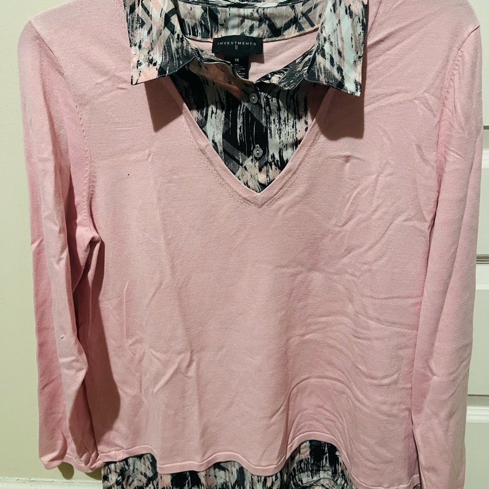 Pink Women's Top